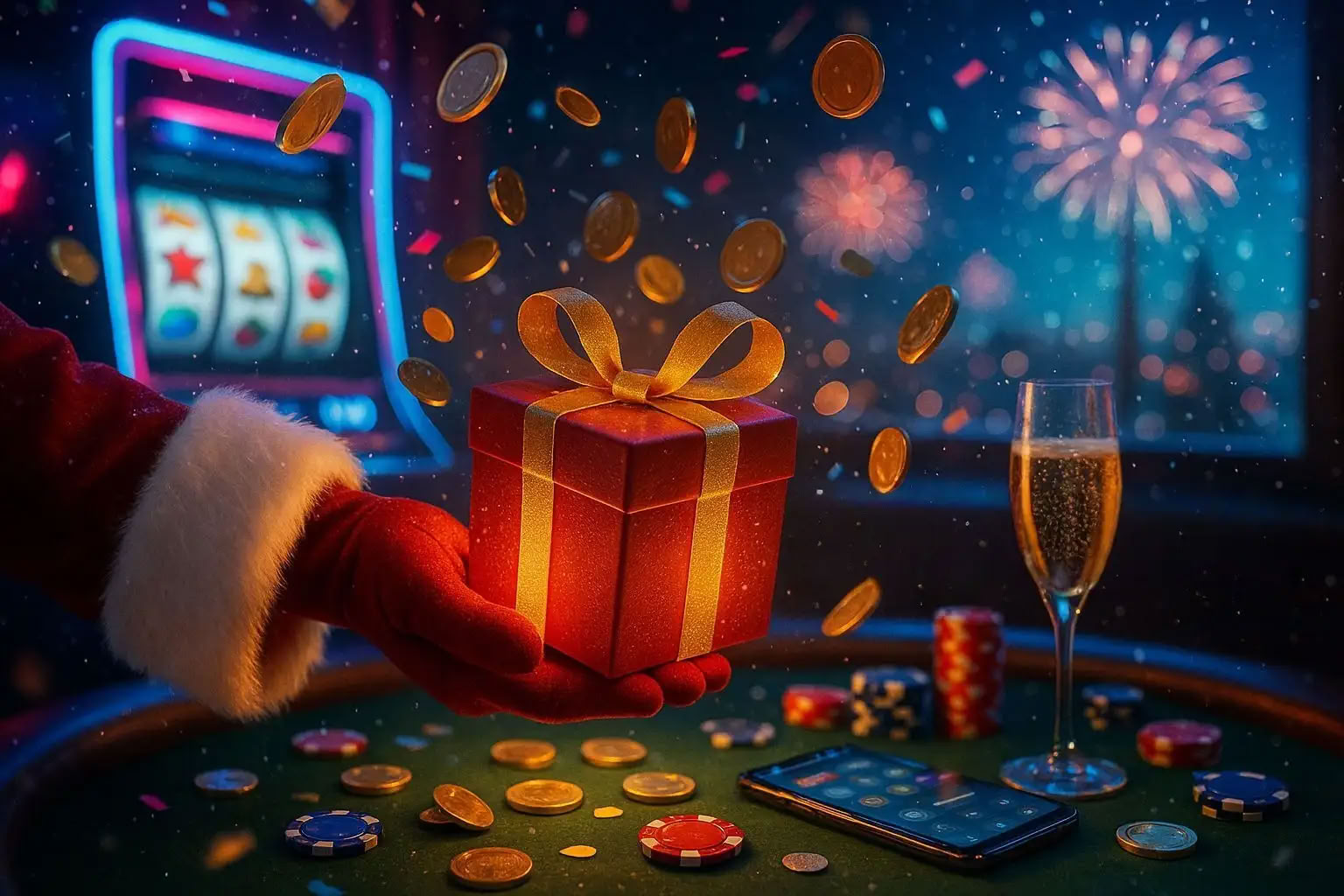 Promoções de Ano Novo no cadeira777